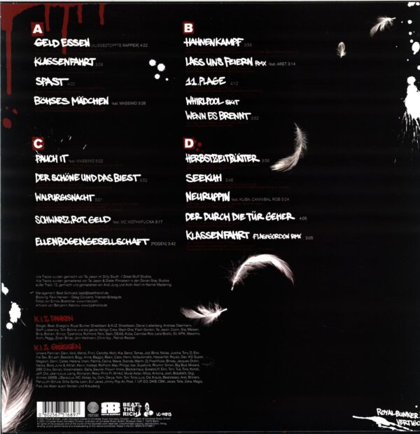 K.I.Z.-Hahnenkampf-white LP Vinyl