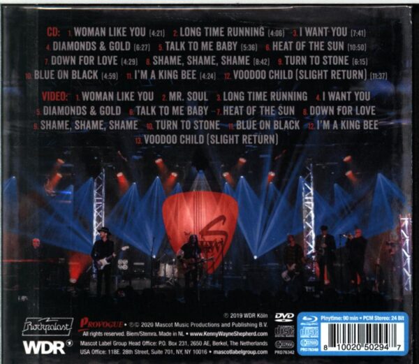 Kenny Wayne Shepherd Band-Straight To You Live-CD
