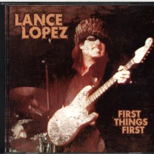 Lance Lopez-First Things First-CD