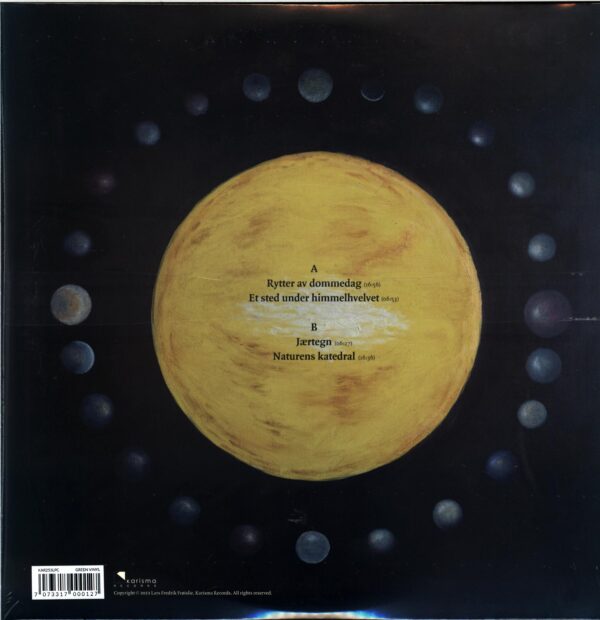 Lars Fredrik Frøislie-Fire Fortellinger-green LP Vinyl