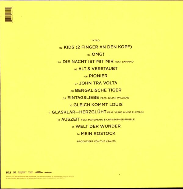Marteria-Zum Glück In Die Zukunft II-LP Vinyl