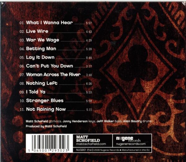 Matt Schofield-Heads Tails and Aces-CD