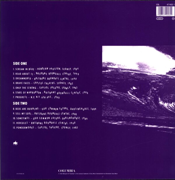 Midnight Oil-Scream In Blue - Live-LP Vinyl