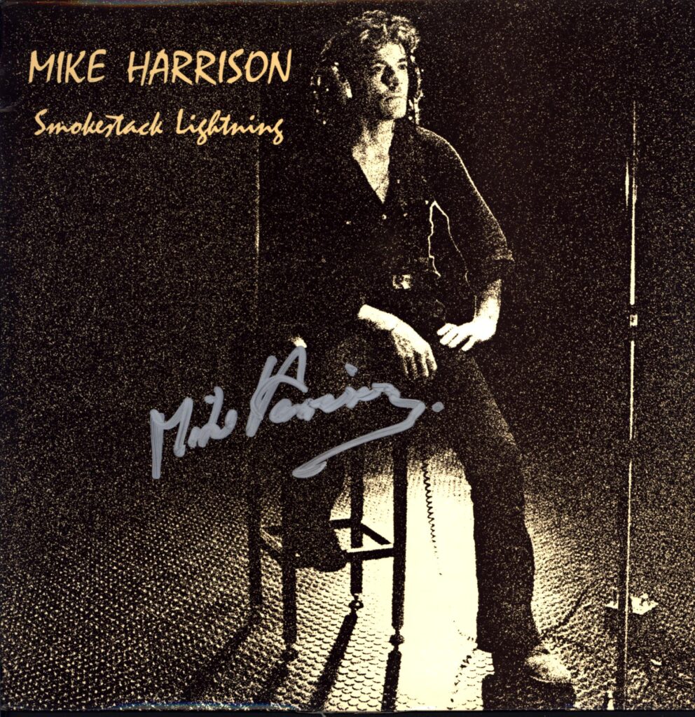 Mike Harrison-Smokestack Lightning-LP Vinyl Autograph