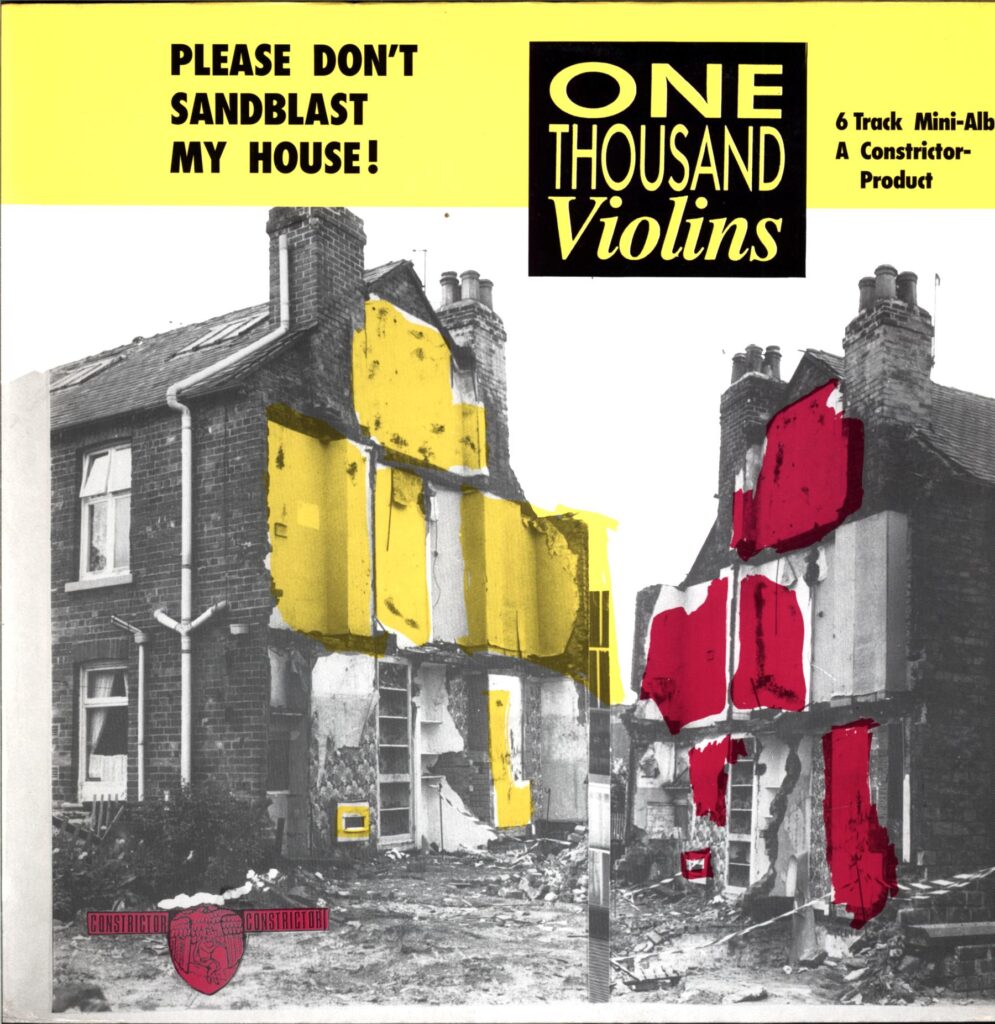 One Thousand Violins-Please Don't Sandblast My House! White Label Promo-12 Vinyl