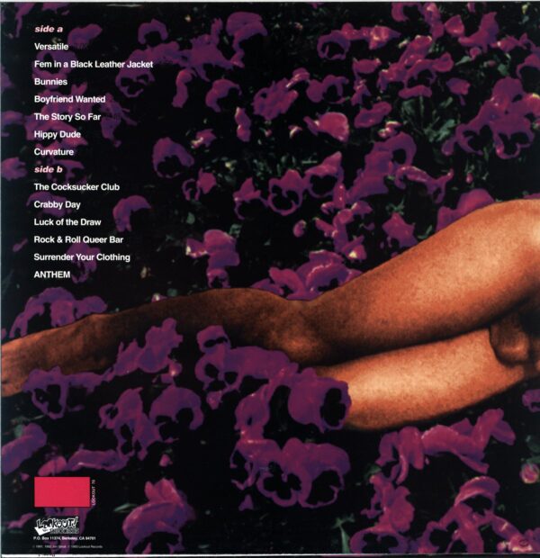 Pansy Division-Undressed-LP Vinyl
