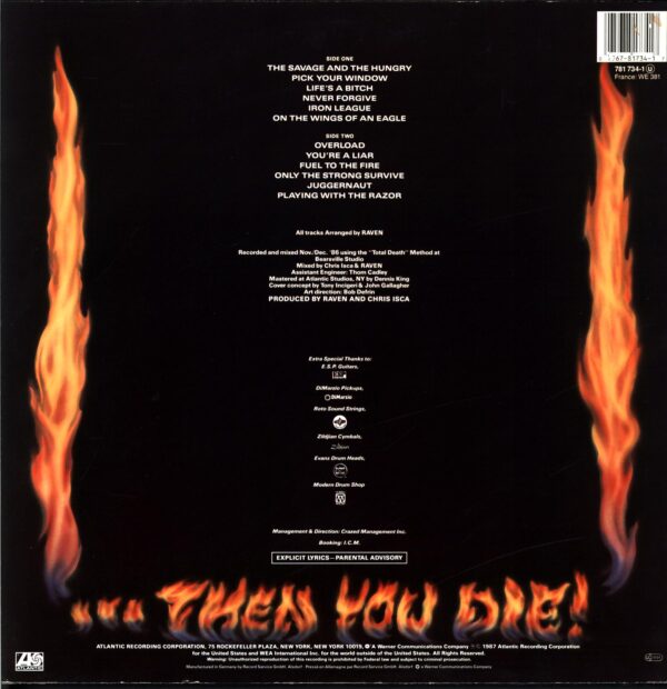 Raven-Life's A Bitch-LP Vinyl