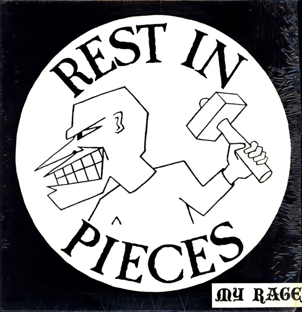 Rest In Pieces-My Rage-LP Vinyl 1987 Original