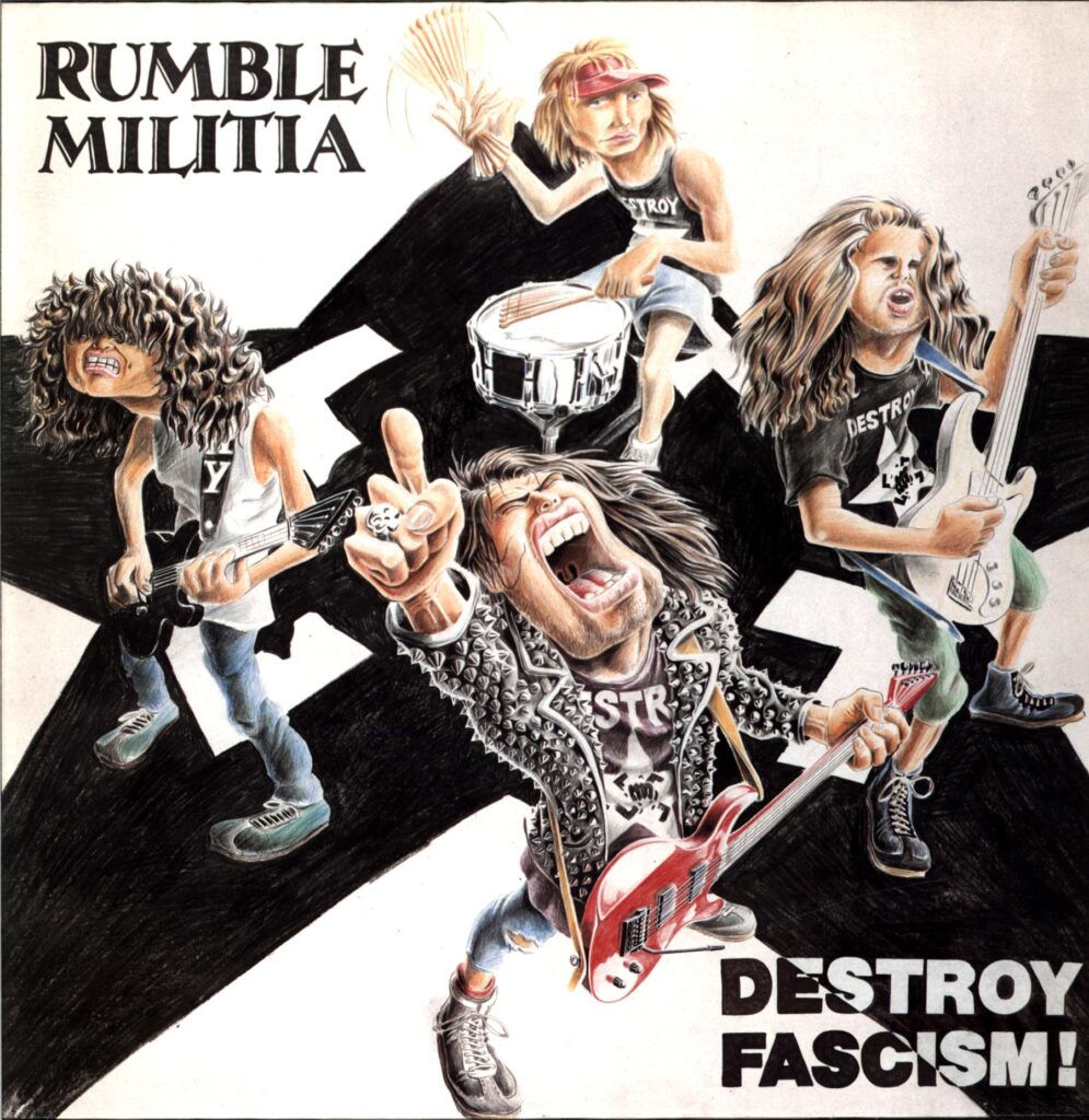 Rumble Militia-Destroy Fascism!-LP Vinyl