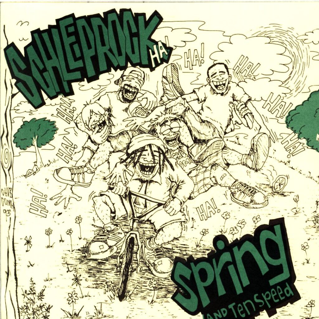 Schleprock-Spring And Ten Speed-7 Vinyl green