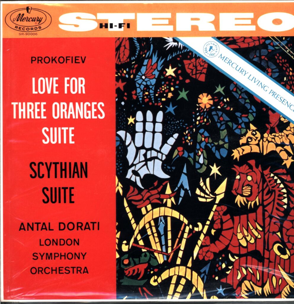 Sergei Prokofiev-The Love For Three Oranges Suite - Scythian Suite-LP Vinyl