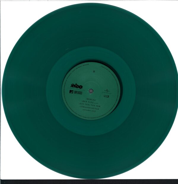 Sido-Live Aus'm MV - MTV Unplugged-translucent green LP Vinyl
