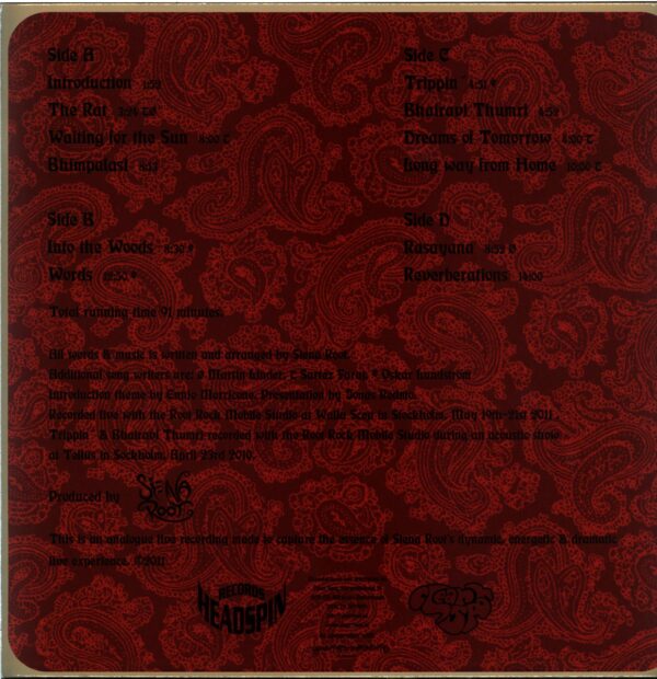 Siena Root-Root Jam-gold LP Vinyl