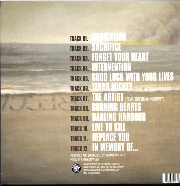 Silverstein-Rescue-brown LP Vinyl