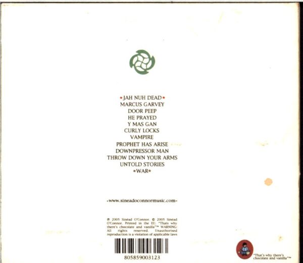 Sinéad O'Connor-Throw Down Your Arms-CD