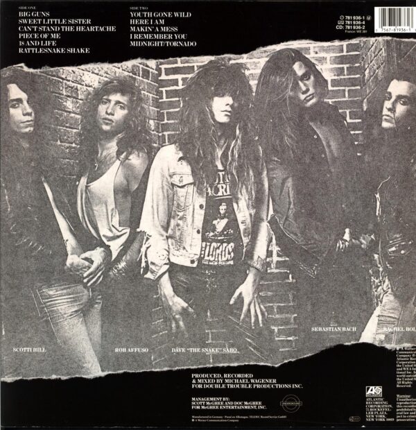 Skid Row-Skid Row-LP Vinyl