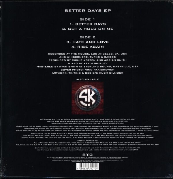 Smith - Kotzen-Better Days EP-12 Vinyl