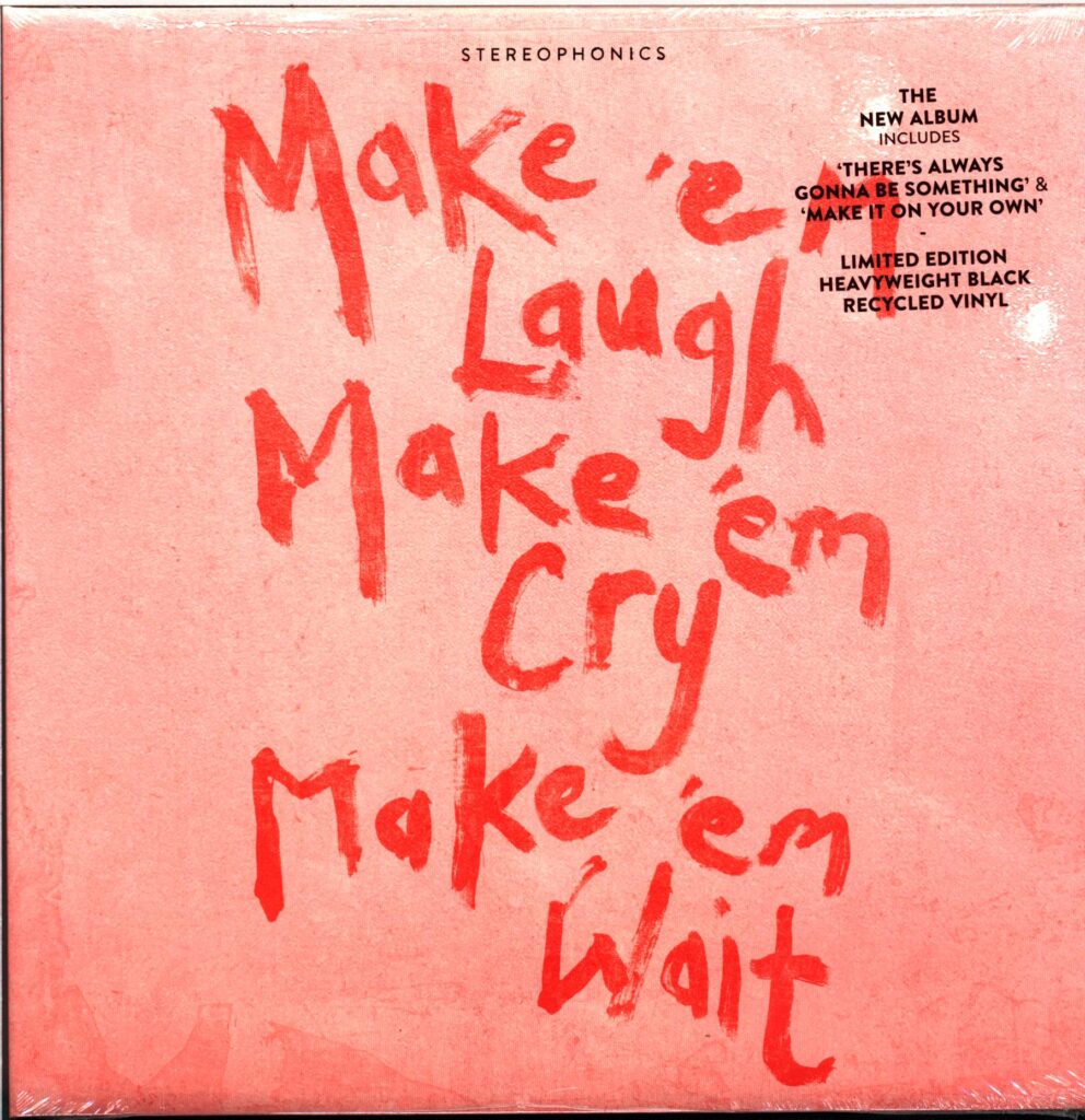 Stereophonics-Make 'Em Laugh Make 'Em Cry Make 'Em Wait-LP Vinyl