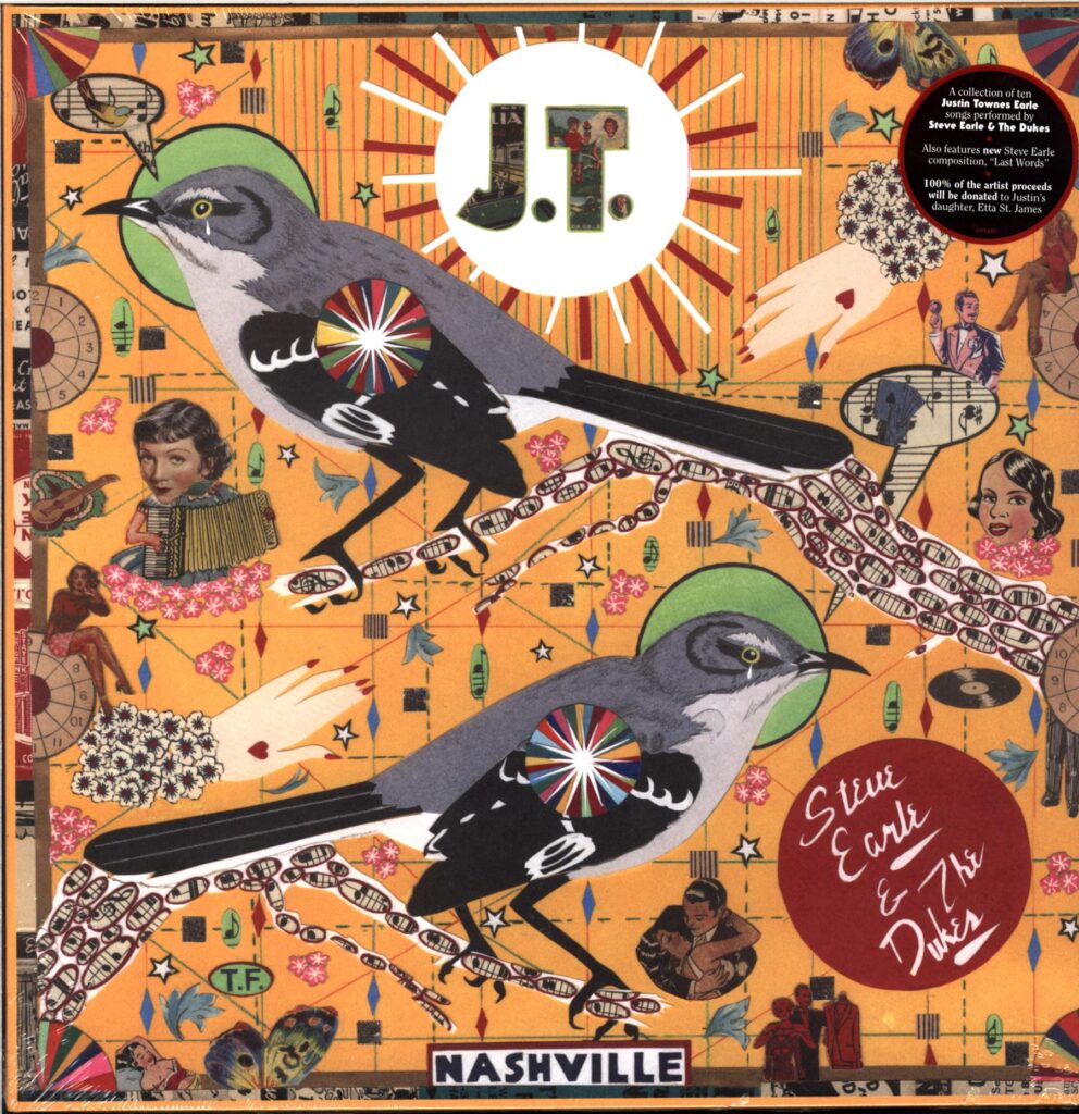 Steve Earle and The Dukes-J.T. -LP Vinyl