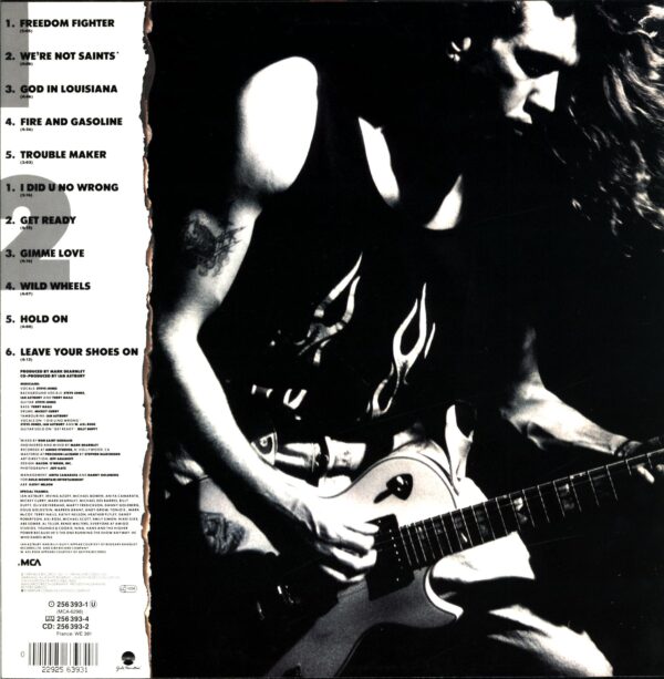 Steve Jones-Fire And Gasoline-LP Vinyl