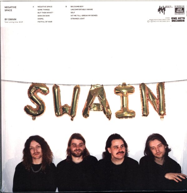 Swain-Negative Space-green LP Vinyl