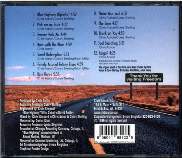 The Chris Aaron Band-Freedom 5 Miles-CD
