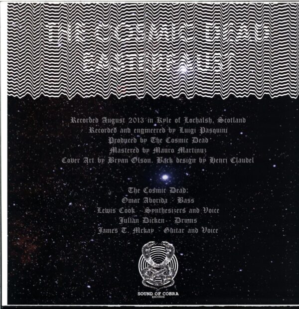 The Cosmic Dead-Easterfaust-grey LP Vinyl