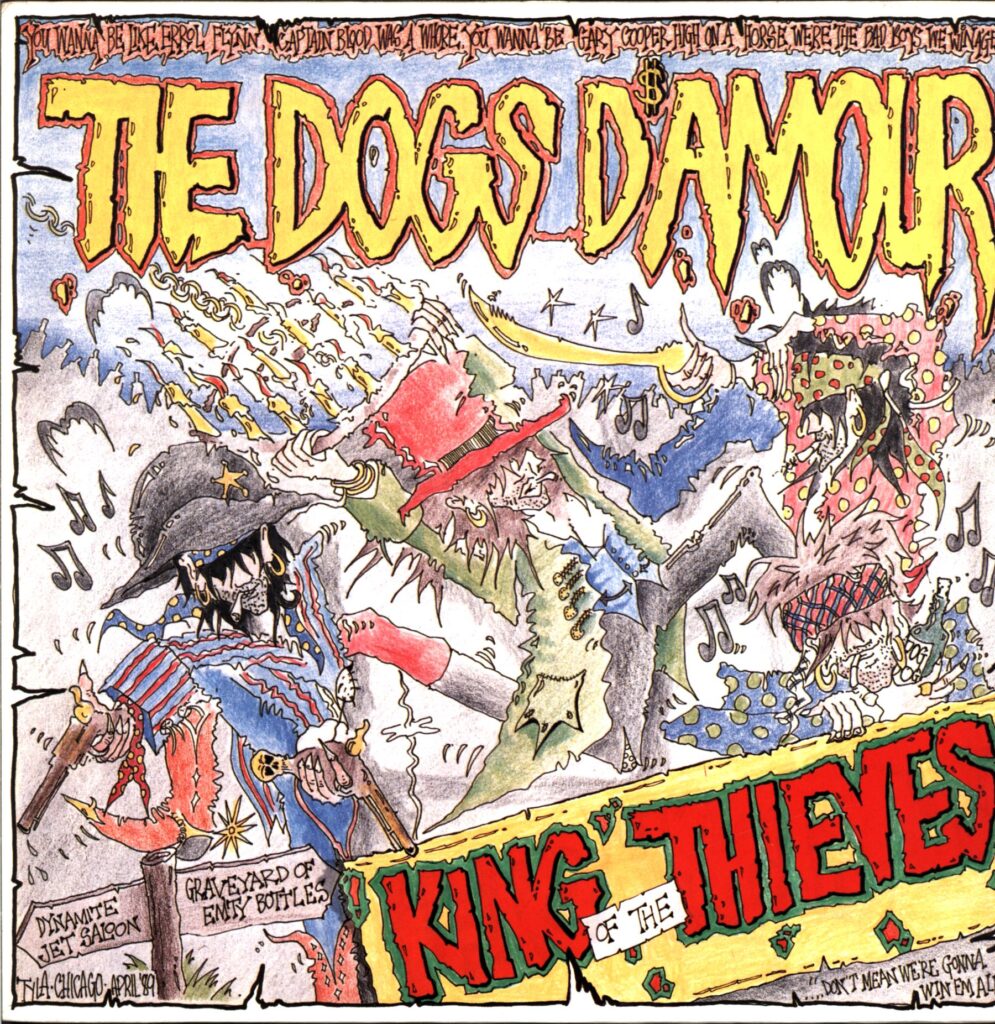 The Dogs D'Amour-King Of The Thieves-LP Vinyl