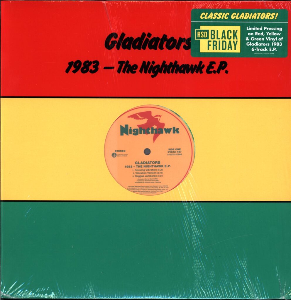 The Gladiators-1983 - The Nighthawk EP green-12 Vinyl