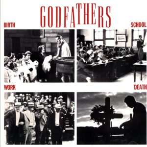 The Godfathers-Birth School Work Death signed-LP Vinyl