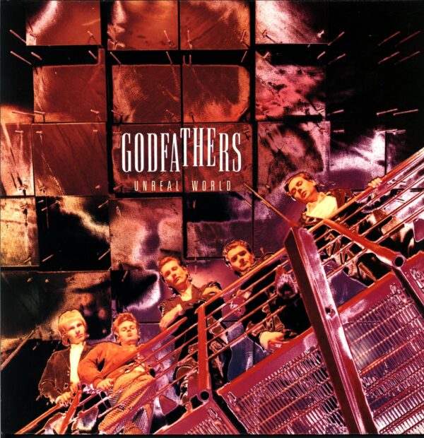 The Godfathers-Unreal World signed-LP Vinyl