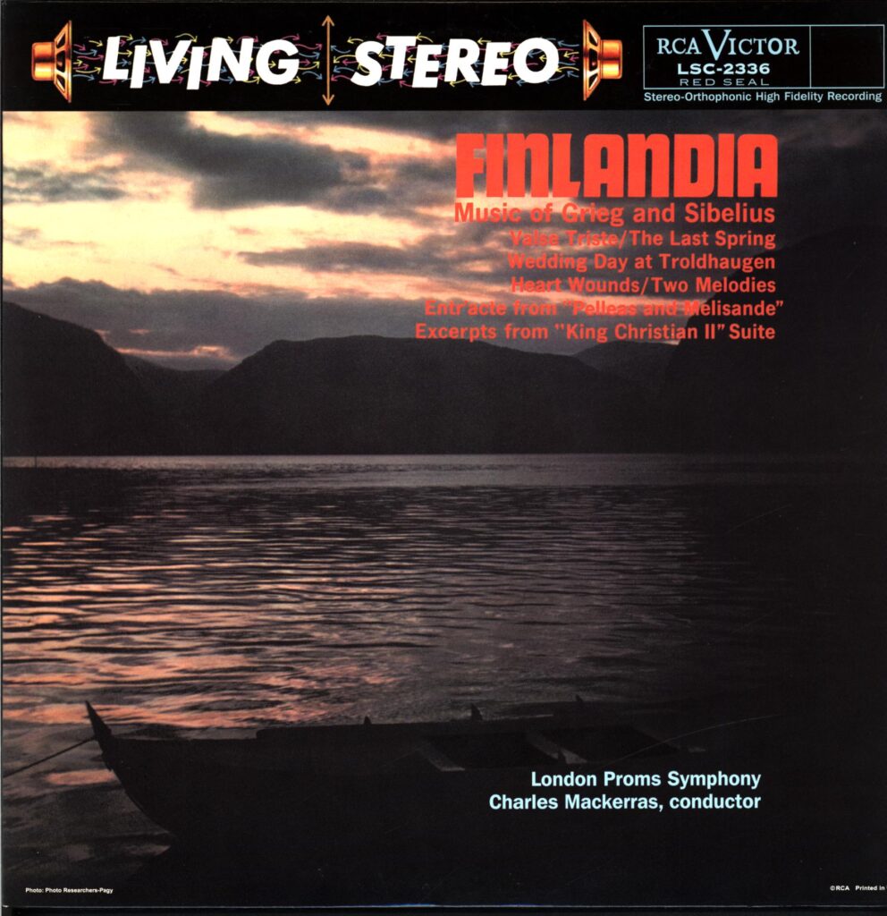 The London Proms Symphony Orchestra-Finlandia - Music Of Grieg And Sibelius-LP Vinyl