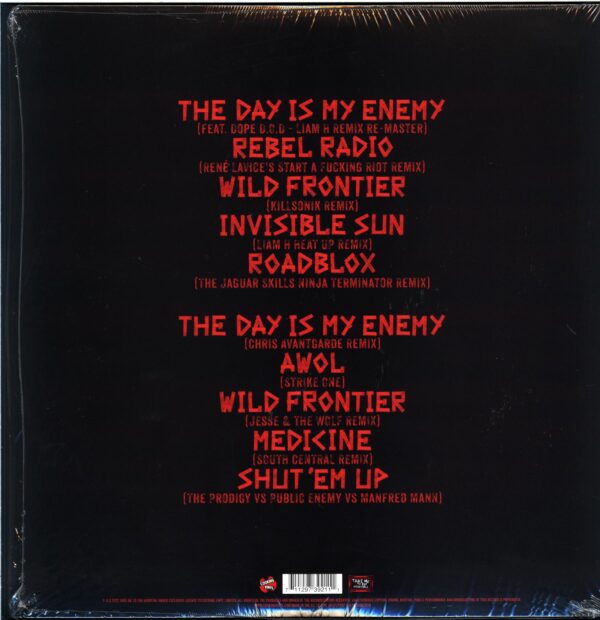 The Prodigy-The Day Is My Enemy Remixes-red 12 Vinyl