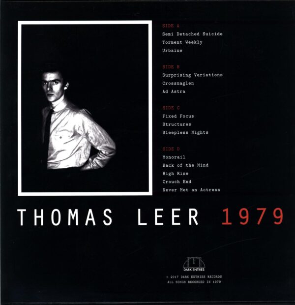 Thomas Leer-1979-LP Vinyl