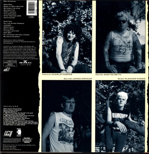 UK Subs-Huntington Beach RE D 1990-LP Vinyl