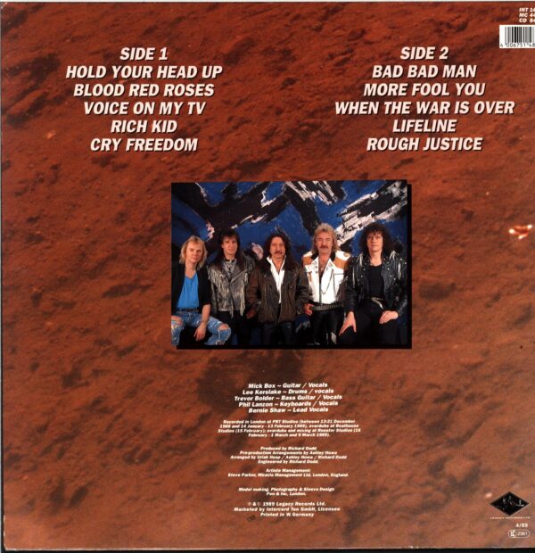 Uriah Heep-Raging Silence-LP Vinyl