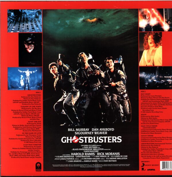Various-Ghostbusters (Original Soundtrack Album)-LP Vinyl