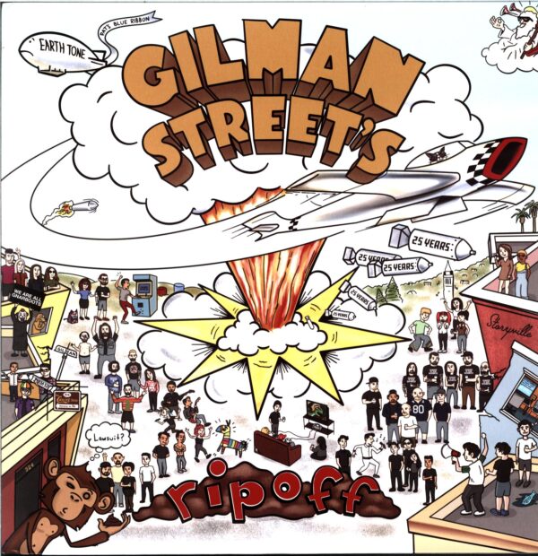 Various-Gilman Street's Ripoff-brown LP Vinyl