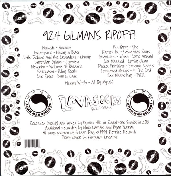 Various-Gilman Street's Ripoff-brown LP Vinyl