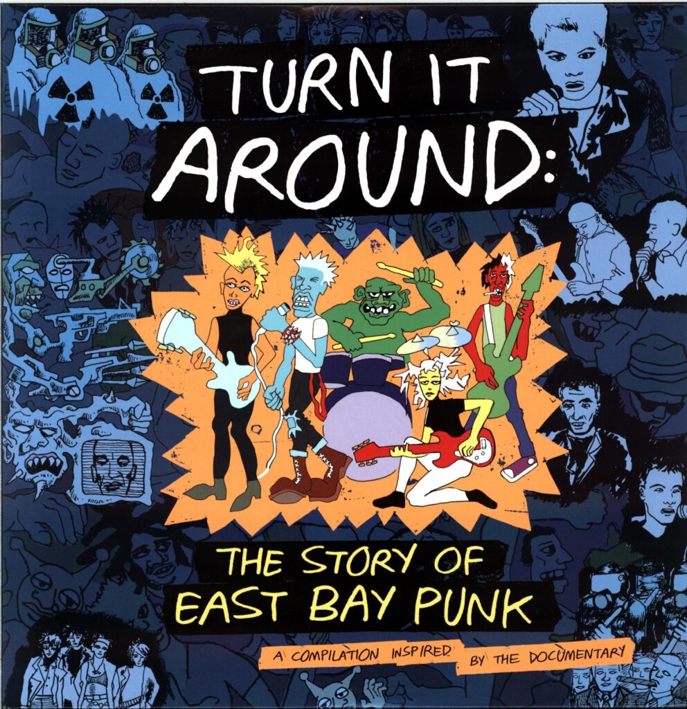 Various-Turn It Around The Story Of East Bay Punk-blue LP Vinyl