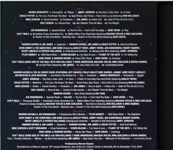 Various-Warren Haynes Presents The Benefit Concert Volume 20-CD