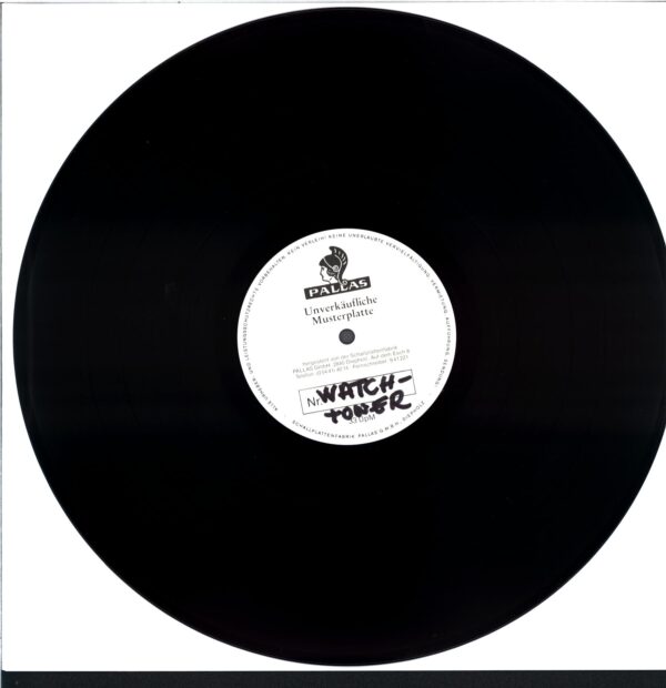 Watchtower-Control And Resistance-test pressing LP Vinyl