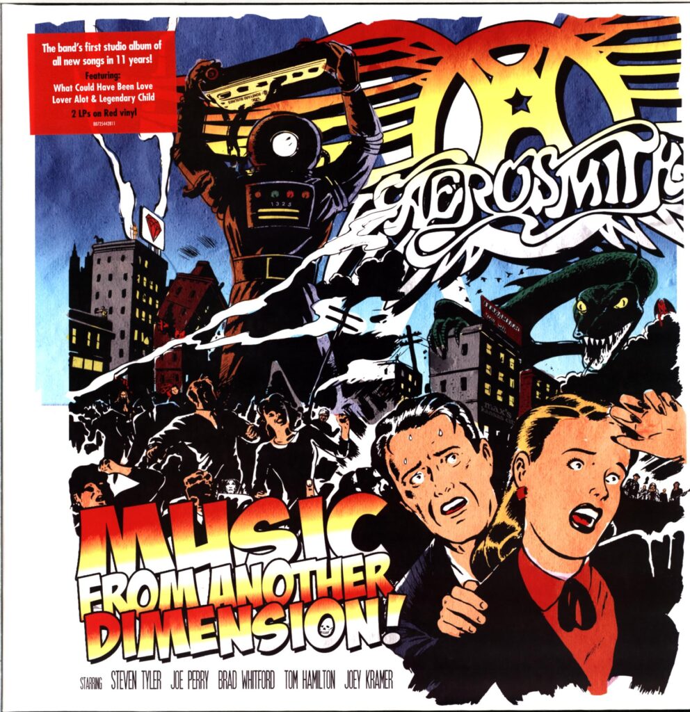 Aerosmith-Music From Another Dimension!-red LP Vinyl