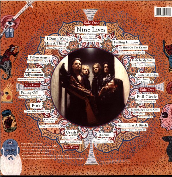 Aerosmith-Nine Lives-LP Vinyl