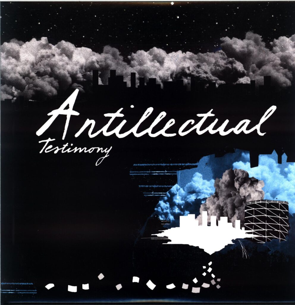Antillectual-Testimony-LP Vinyl solid blue