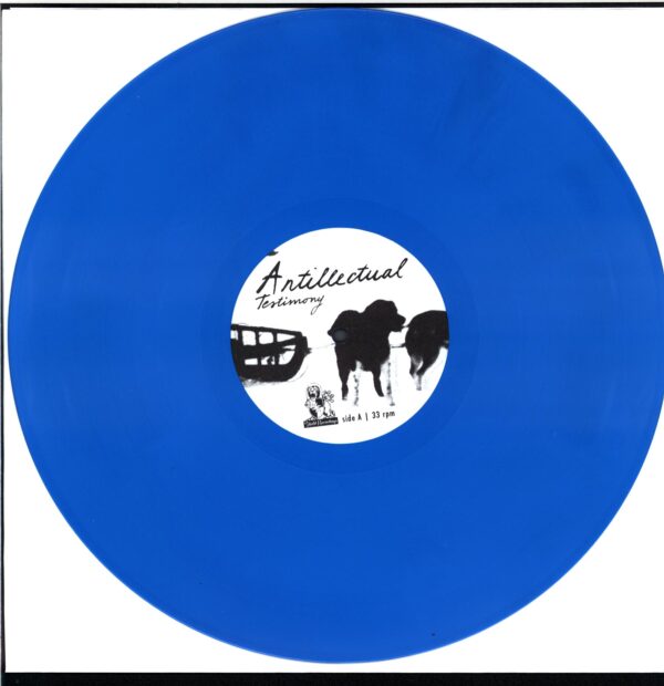 Antillectual-Testimony-LP Vinyl solid blue
