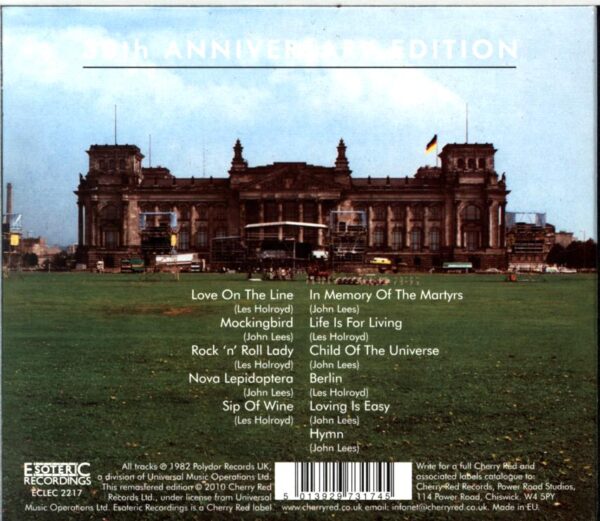 Barclay James Harvest-A Concert For The People (Berlin)-CD