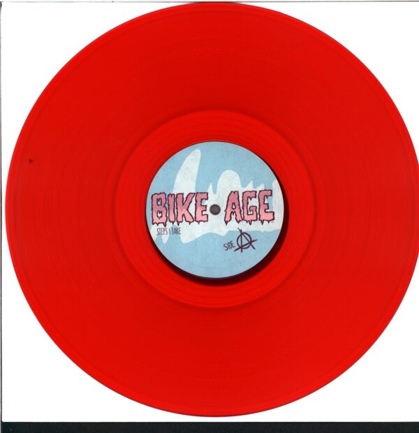 Bike Age-Steps I Take - Images I Fake-LP Vinyl red