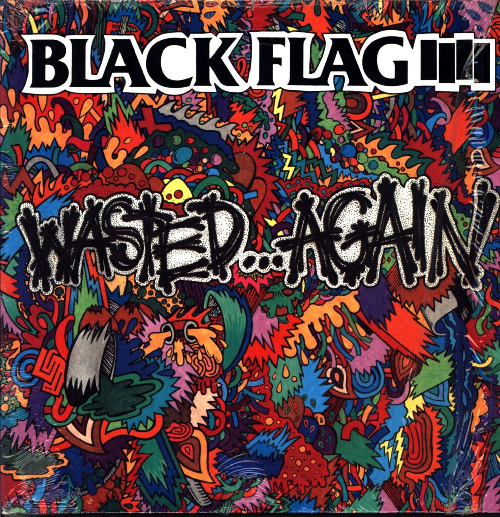 Black Flag-Wasted Again-LP Vinyl 1987