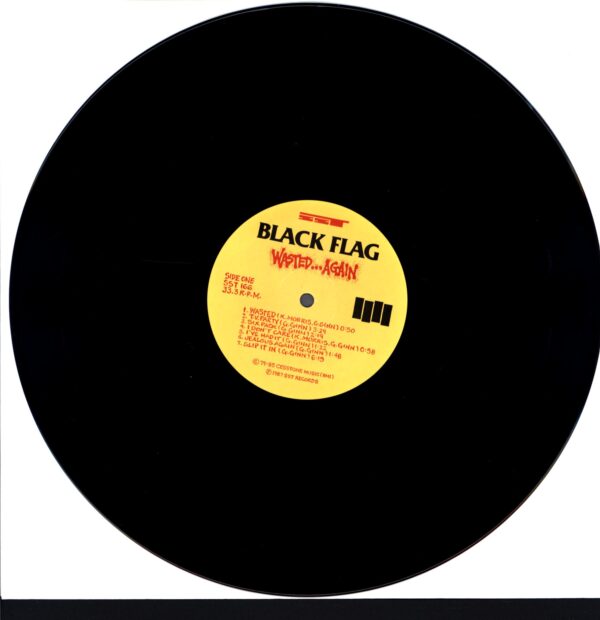 Black Flag-Wasted Again-LP Vinyl 1987